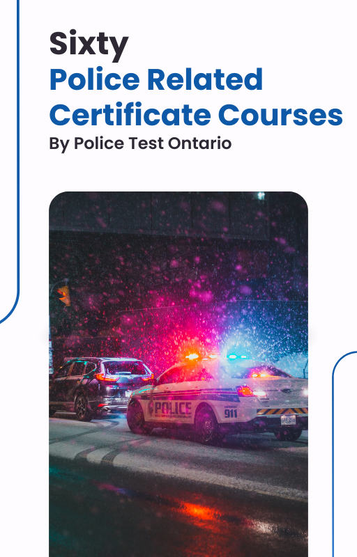 60 Police Related Certificate Courses